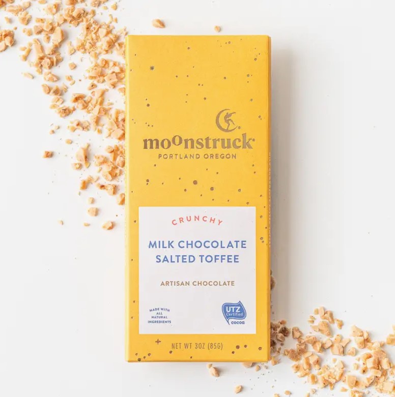 Crunchy Milk Salted Toffee Bar – Foxblossom Co.