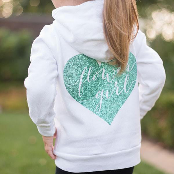 Flower girl sweatshirt on sale