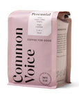 12oz package in lavender color of decaf coffee originally from Colombia