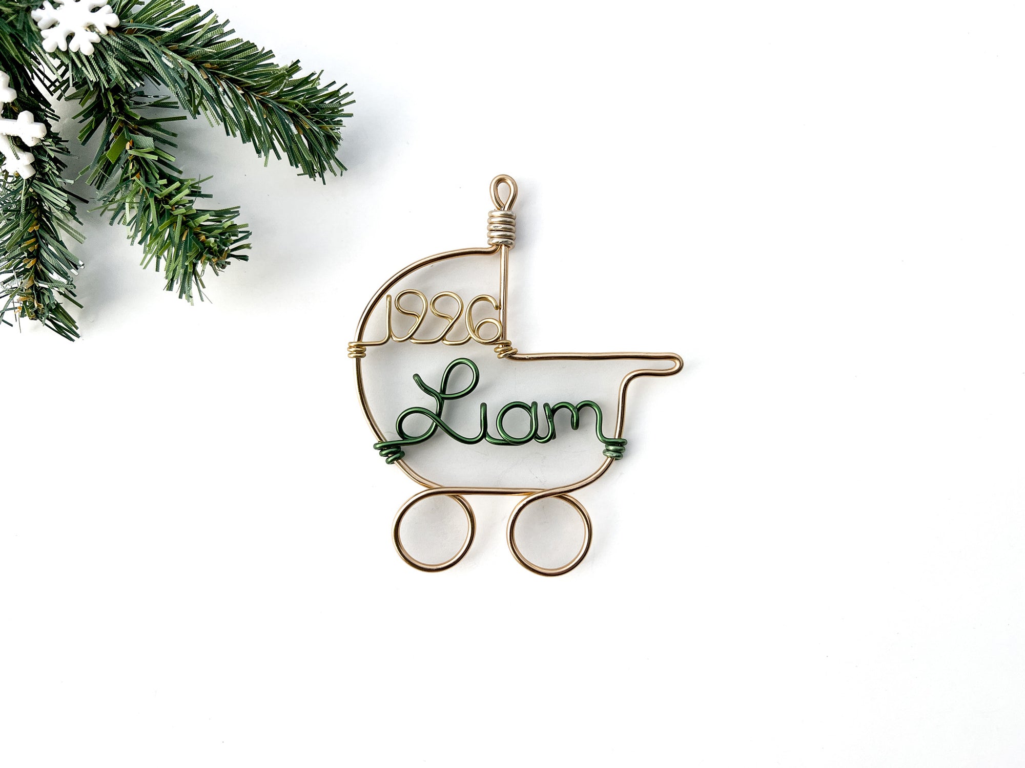 Personalized First Christmas Ornament