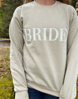 Bride Puff Letter Sweatshirt