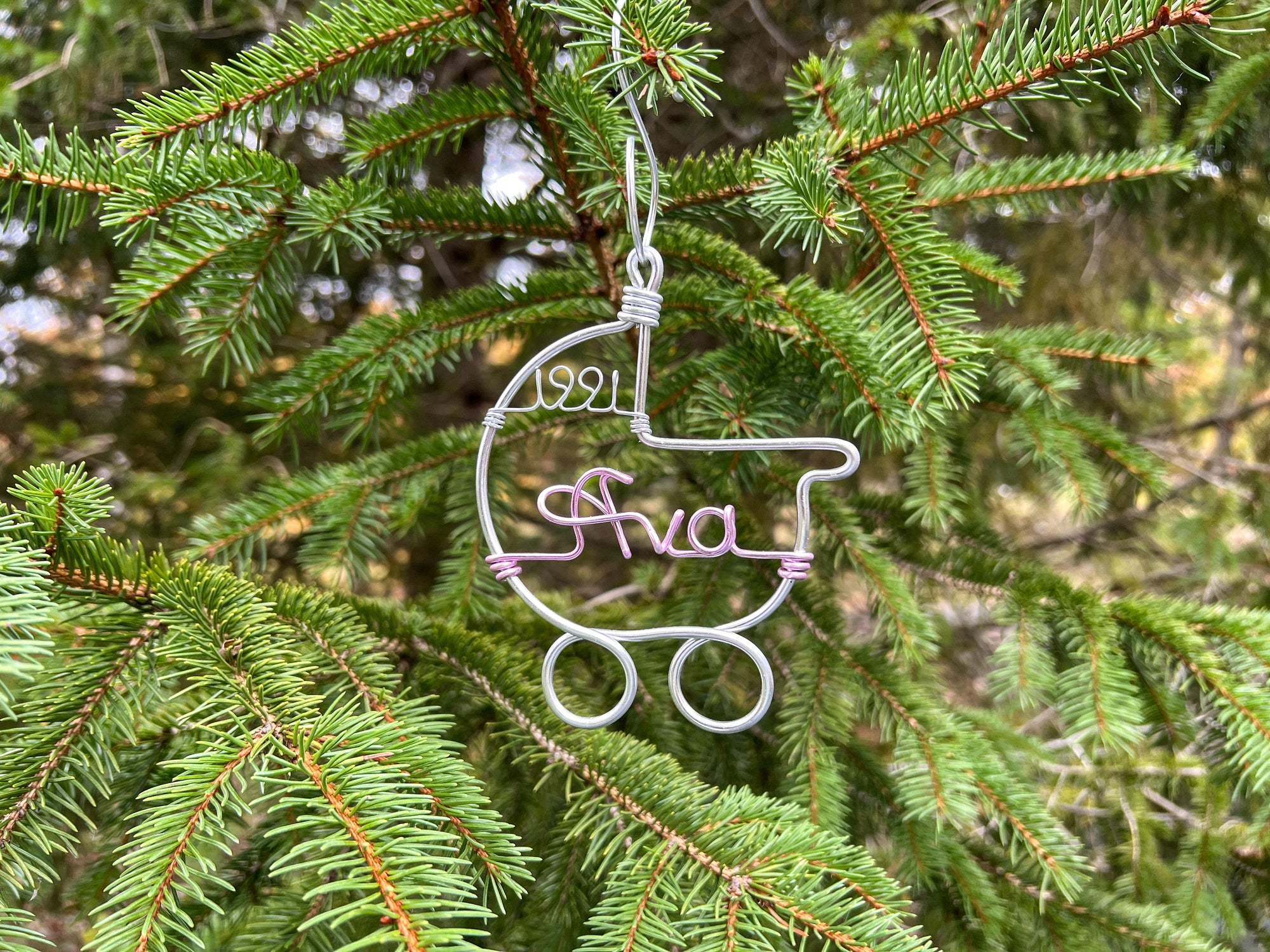 Personalized First Christmas Ornament