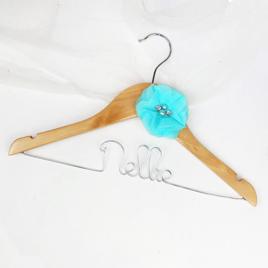 Personalized Wedding Dress Hangers - Foxblossom Co.