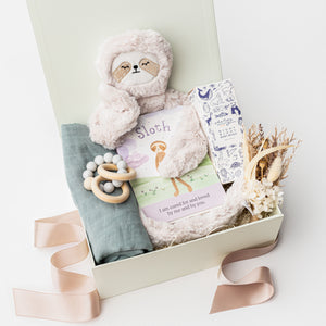 New Baby Gift Basket, New Parents Curated Gift Boxes