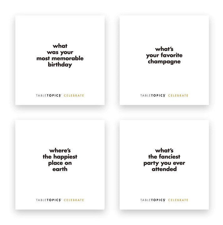 Celebrate | Conversation Starter Cards