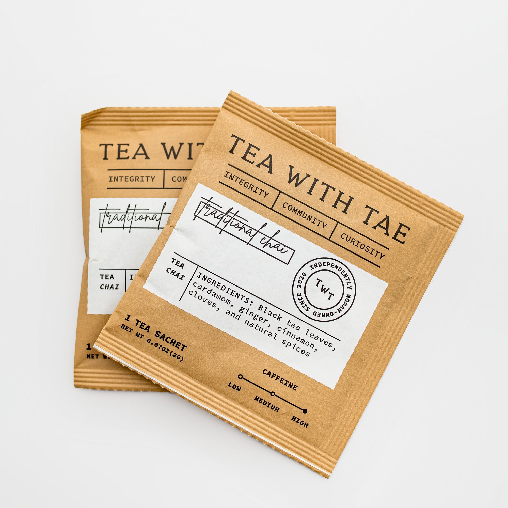 Traditional Chai Tea Sachets