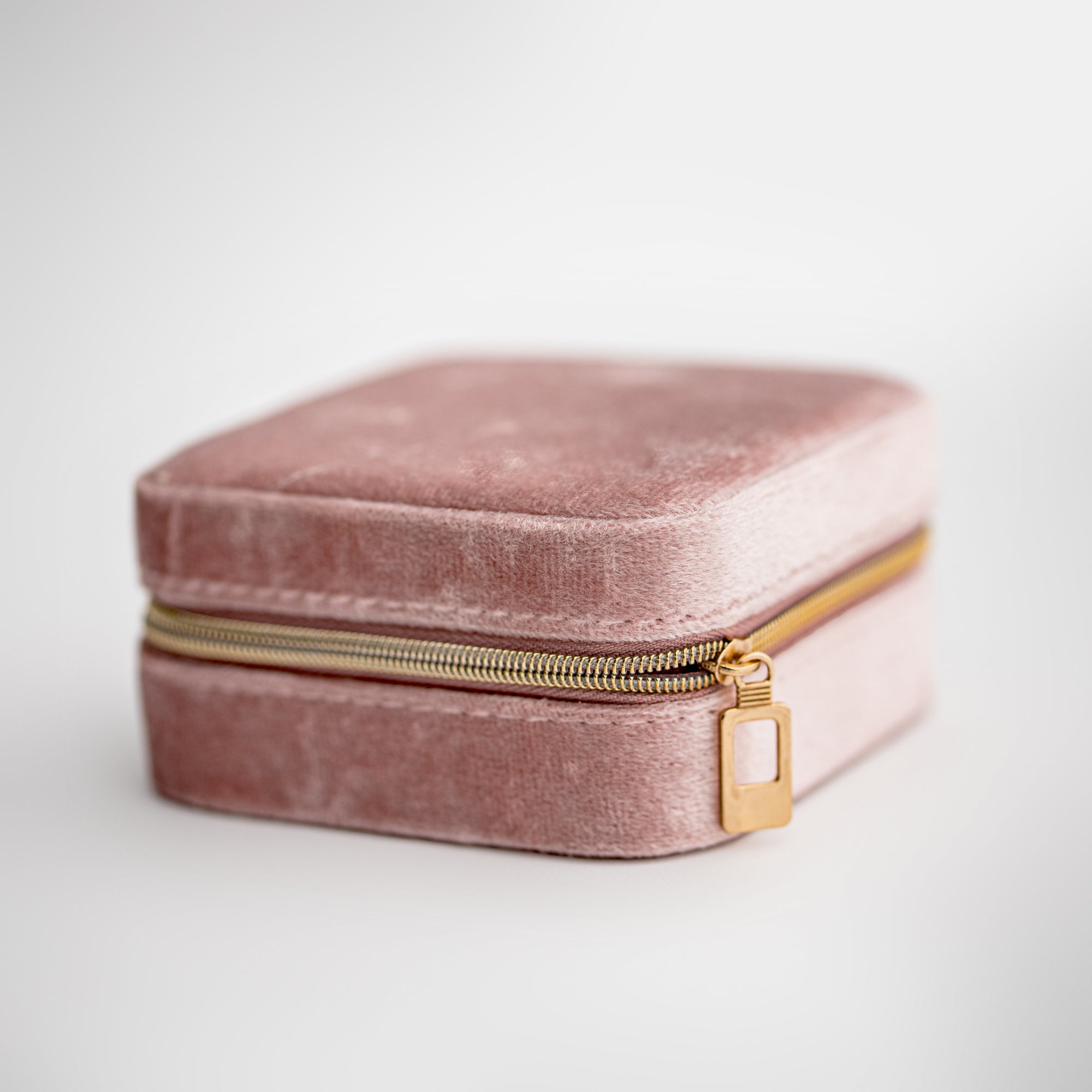 Velvet Jewelry Box | Blush