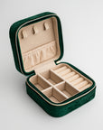 Velvet Jewelry Box | Emerald