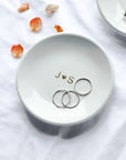 Personalized Ceramic Ring Dish