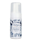 'Chelsea Wang baby night night baby wash' in a 90ml / 3 fl oz. white spray bottle with blue animal graphics and a white cap. 