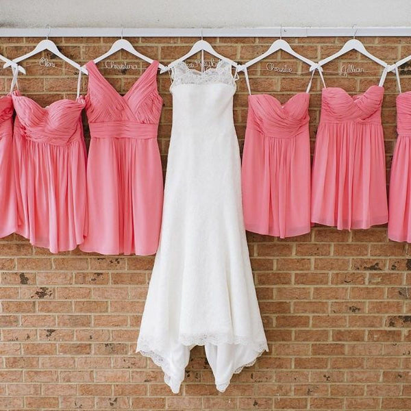 Personalized Wedding Dress Hangers - Foxblossom Co.