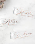 Personalized Bridal Party Stemless Flute