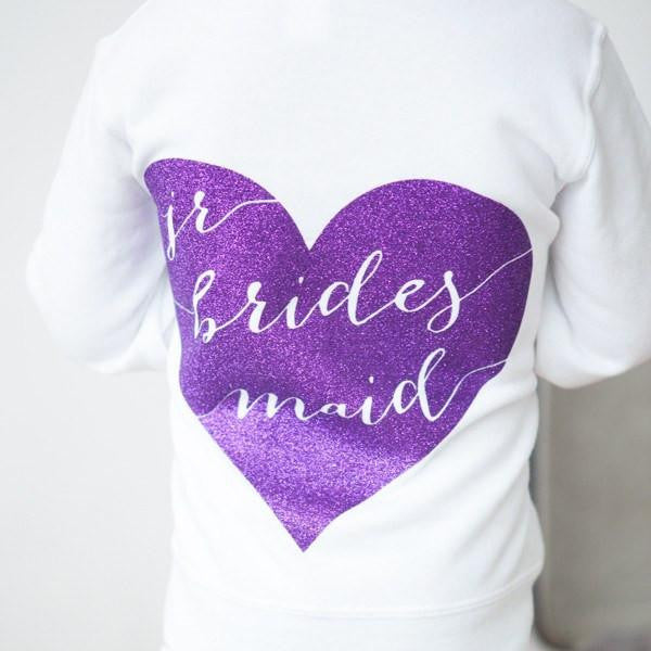 Hoodie - Junior Bridesmaid Hoodie, jr bridesmaid gifts