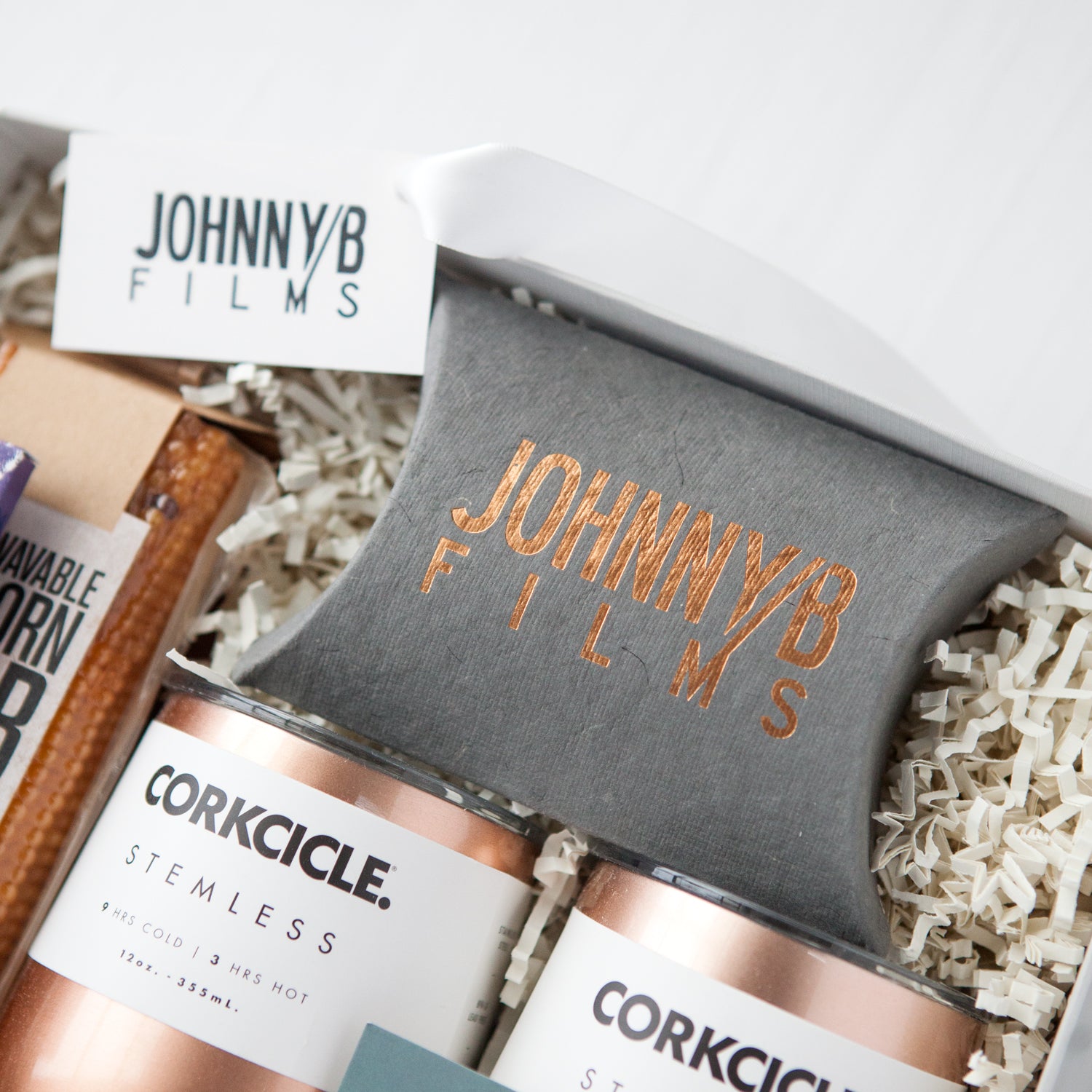 Johnny B. Films Custom Client Gift Box