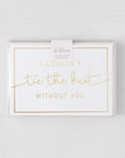 Tie the Knot Greeting Card & Envelope