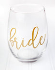  bride stemless wine glass, bridal shower gifts, engagement gifts, best gift ideas for brides, unique bridal shower gifts, personalized bridal gifts, custom gift boxes