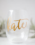 personalized wine glasses, unique wine gifts, best wine lover gifts, wine lover gift ideas, personalized gifts for her, gifts for wife, best friend, sister, mom, calligraphy wine glasses, painted wine glasses