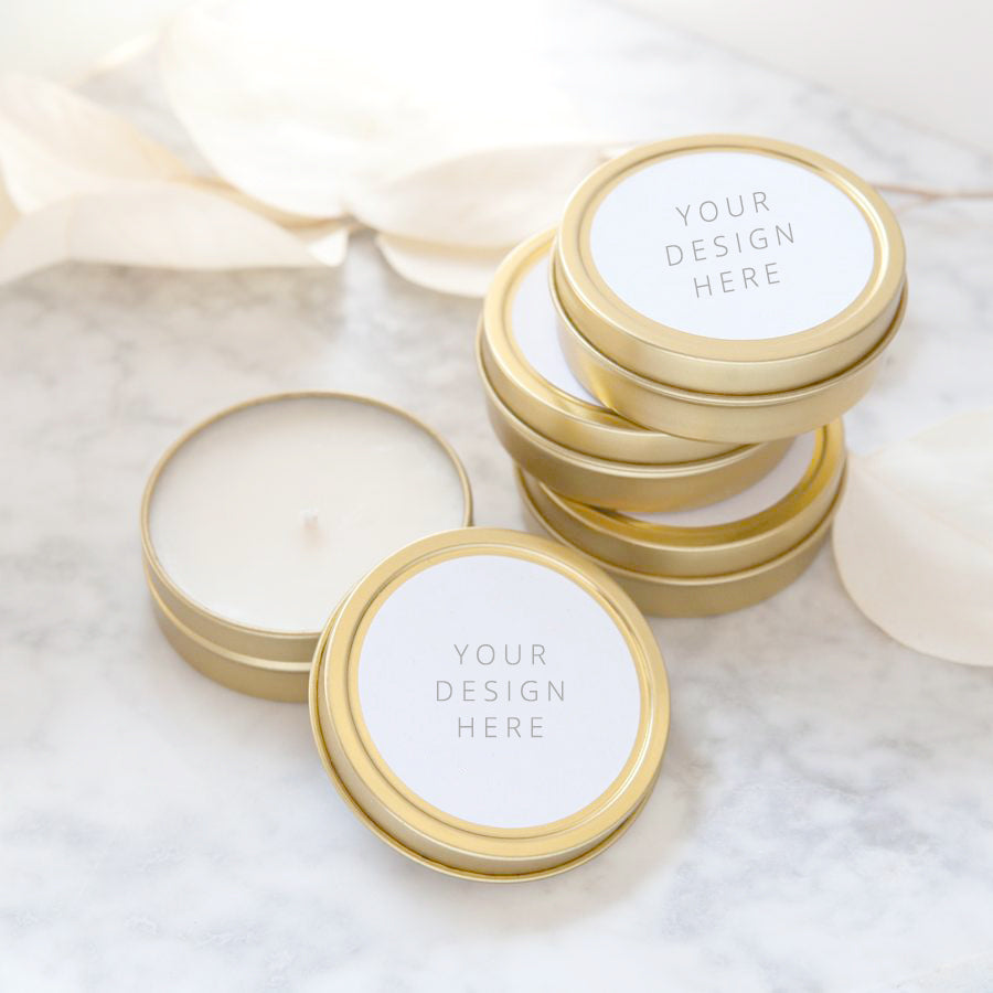 Custom Wedding Favor Candle - Your Design Here